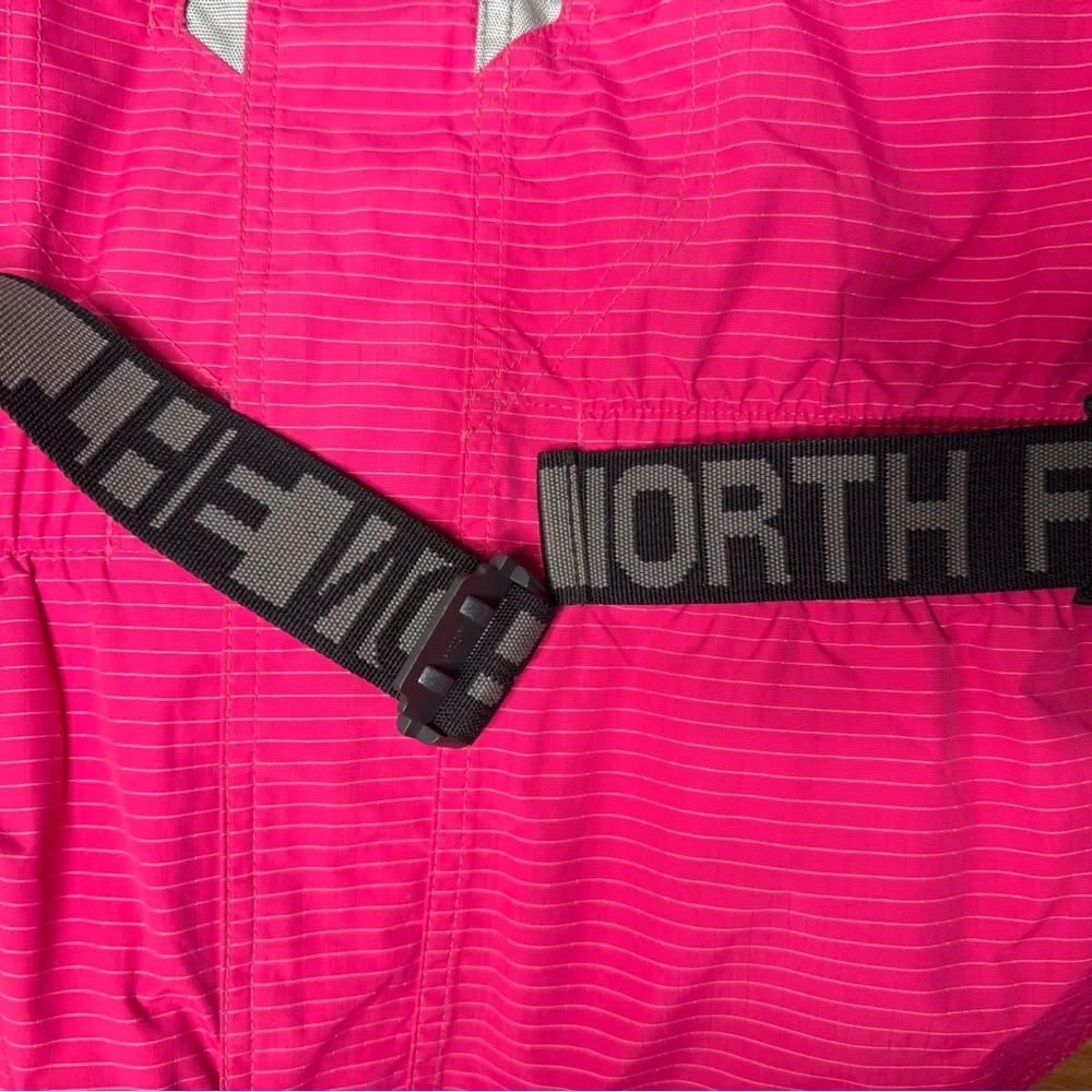 RARE The North Face Steep Tech Pink Colorblock Parka Ski Jacket Women’s large - Picture 11 of 16